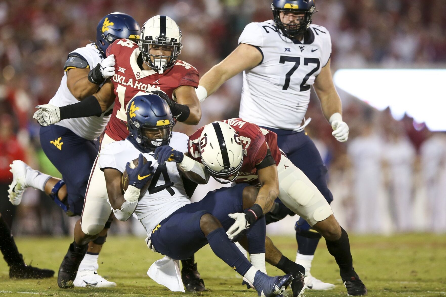 Oklahoma vs West Virginia